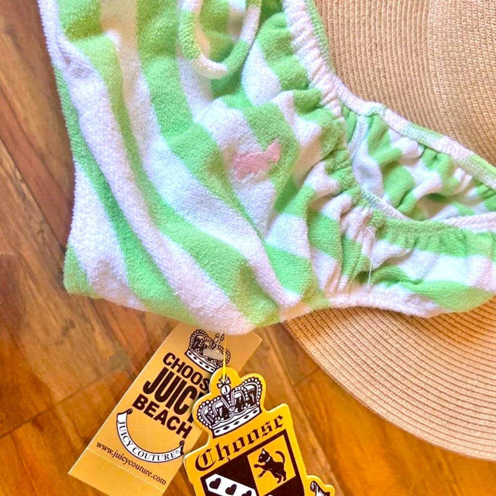 SOLDπππRareπ₯© Y2K Juicy Couture Bikini Set Bathing - Picture 5 of 6